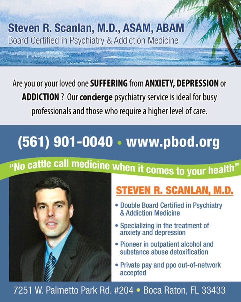 Palm Beach Outpatient Detox Florida Psychiatry for Addiction